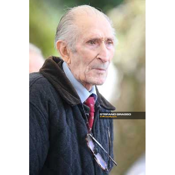 I festeggiamenti in onore del Generale Piero D\'Inzeo per i suoi 90 anni presso la Società Ippica Romana. Roma, 10 marzo 2013 ph.Stefano Grasso
