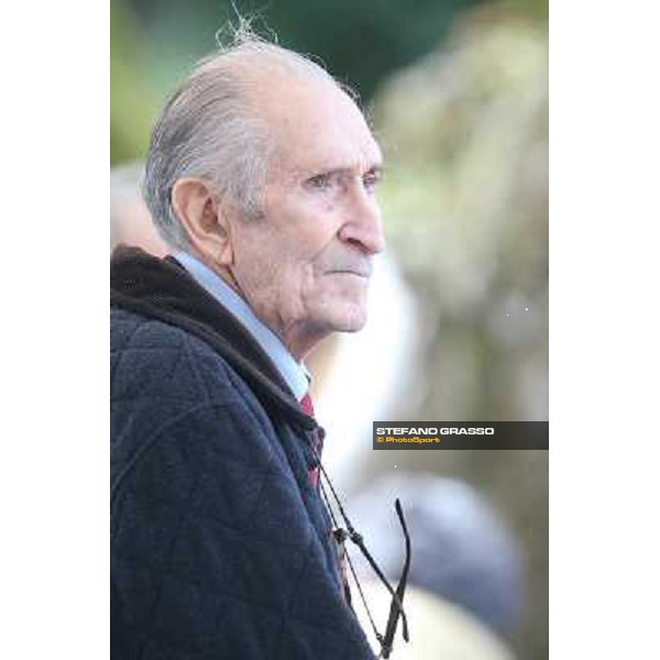 I festeggiamenti in onore del Generale Piero D\'Inzeo per i suoi 90 anni presso la Società Ippica Romana. Roma, 10 marzo 2013 ph.Stefano Grasso