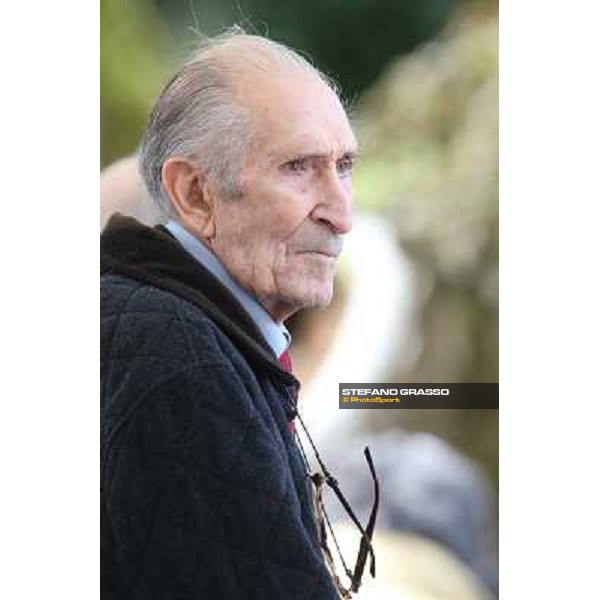 I festeggiamenti in onore del Generale Piero D\'Inzeo per i suoi 90 anni presso la Società Ippica Romana. Roma, 10 marzo 2013 ph.Stefano Grasso