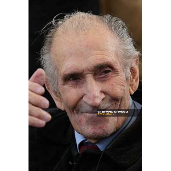 I festeggiamenti in onore del Generale Piero D\'Inzeo per i suoi 90 anni presso la Società Ippica Romana. Roma, 10 marzo 2013 ph.Stefano Grasso