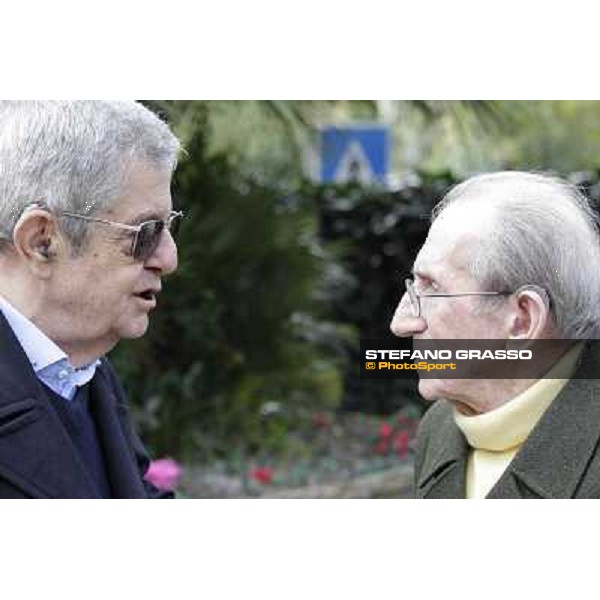 I festeggiamenti in onore del Generale Piero D\'Inzeo per i suoi 90 anni presso la Società Ippica Romana. Roma, 10 marzo 2013 ph.Stefano Grasso