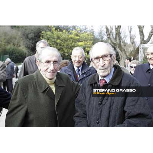 I festeggiamenti in onore del Generale Piero D\'Inzeo per i suoi 90 anni presso la Società Ippica Romana. Roma, 10 marzo 2013 ph.Stefano Grasso