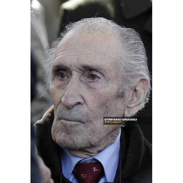 I festeggiamenti in onore del Generale Piero D\'Inzeo per i suoi 90 anni presso la Società Ippica Romana. Roma, 10 marzo 2013 ph.Stefano Grasso