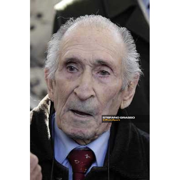 I festeggiamenti in onore del Generale Piero D\'Inzeo per i suoi 90 anni presso la Società Ippica Romana. Roma, 10 marzo 2013 ph.Stefano Grasso