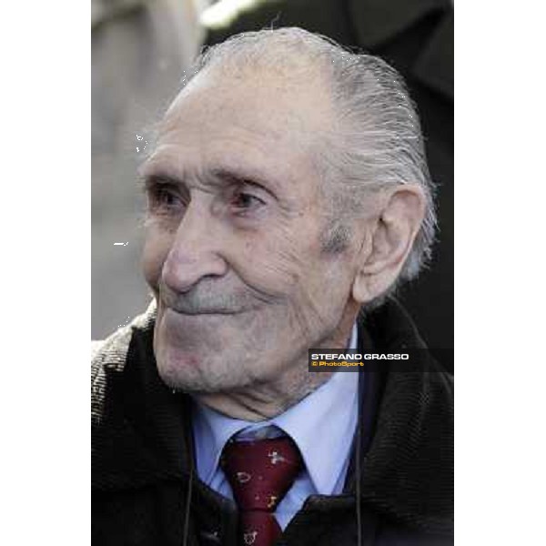 I festeggiamenti in onore del Generale Piero D\'Inzeo per i suoi 90 anni presso la Società Ippica Romana. Roma, 10 marzo 2013 ph.Stefano Grasso