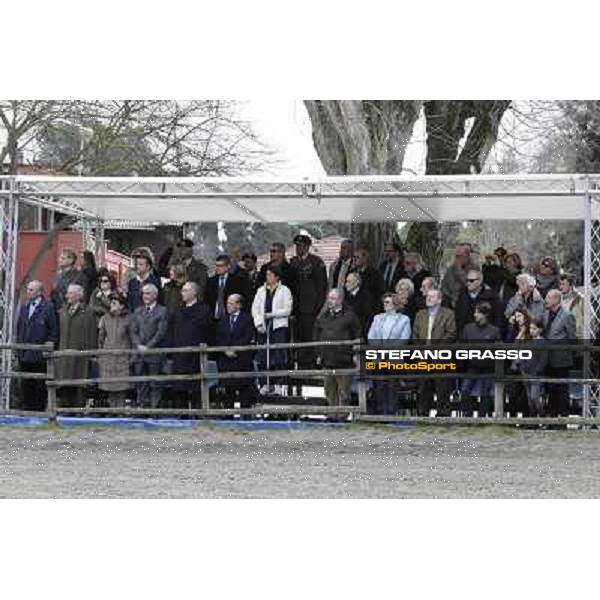 I festeggiamenti in onore del Generale Piero D\'Inzeo per i suoi 90 anni presso la Società Ippica Romana. Roma, 10 marzo 2013 ph.Stefano Grasso