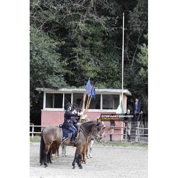 I festeggiamenti in onore del Generale Piero D\'Inzeo per i suoi 90 anni presso la Società Ippica Romana. Roma, 10 marzo 2013 ph.Stefano Grasso