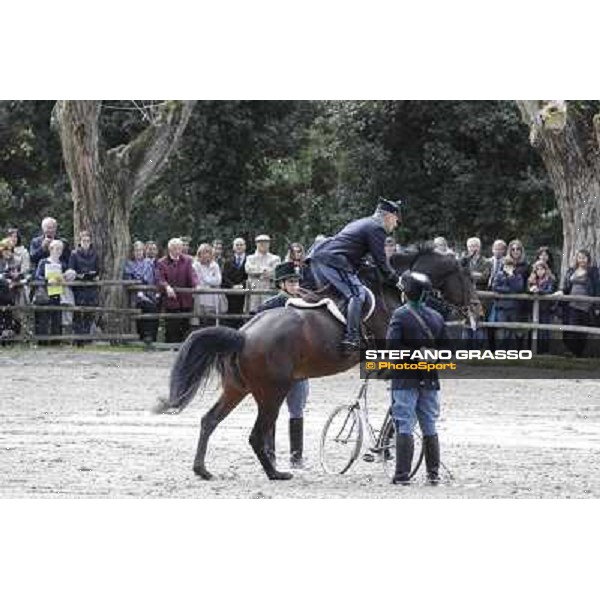 I festeggiamenti in onore del Generale Piero D\'Inzeo per i suoi 90 anni presso la Società Ippica Romana. Roma, 10 marzo 2013 ph.Stefano Grasso