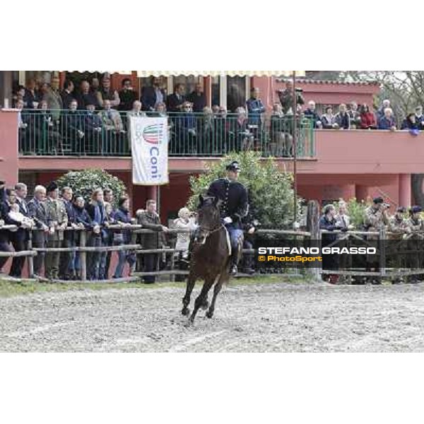 I festeggiamenti in onore del Generale Piero D\'Inzeo per i suoi 90 anni presso la Società Ippica Romana. Roma, 10 marzo 2013 ph.Stefano Grasso