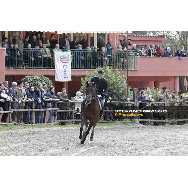 I festeggiamenti in onore del Generale Piero D\'Inzeo per i suoi 90 anni presso la Società Ippica Romana. Roma, 10 marzo 2013 ph.Stefano Grasso