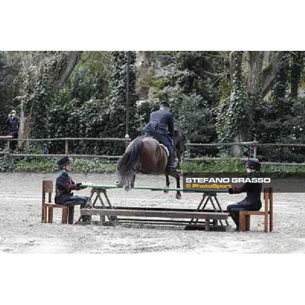 I festeggiamenti in onore del Generale Piero D\'Inzeo per i suoi 90 anni presso la Società Ippica Romana. Roma, 10 marzo 2013 ph.Stefano Grasso