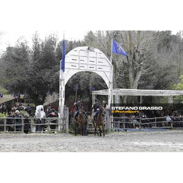 I festeggiamenti in onore del Generale Piero D\'Inzeo per i suoi 90 anni presso la Società Ippica Romana. Roma, 10 marzo 2013 ph.Stefano Grasso