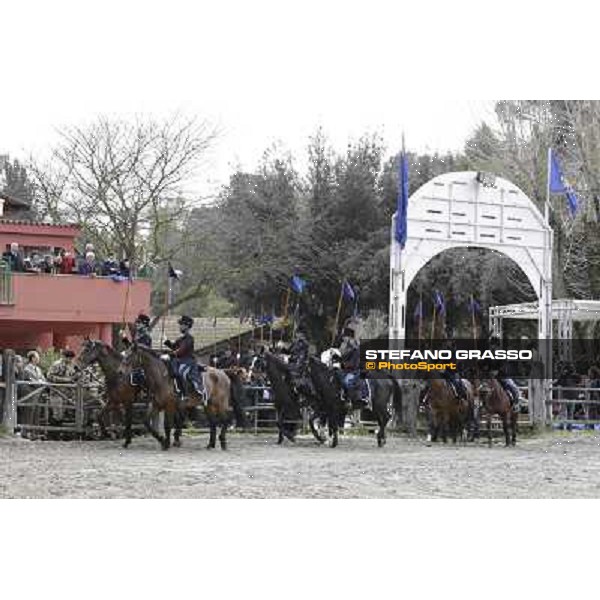 I festeggiamenti in onore del Generale Piero D\'Inzeo per i suoi 90 anni presso la Società Ippica Romana. Roma, 10 marzo 2013 ph.Stefano Grasso