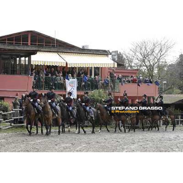 I festeggiamenti in onore del Generale Piero D\'Inzeo per i suoi 90 anni presso la Società Ippica Romana. Roma, 10 marzo 2013 ph.Stefano Grasso