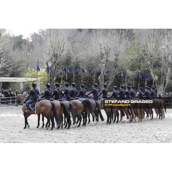 I festeggiamenti in onore del Generale Piero D\'Inzeo per i suoi 90 anni presso la Società Ippica Romana. Roma, 10 marzo 2013 ph.Stefano Grasso
