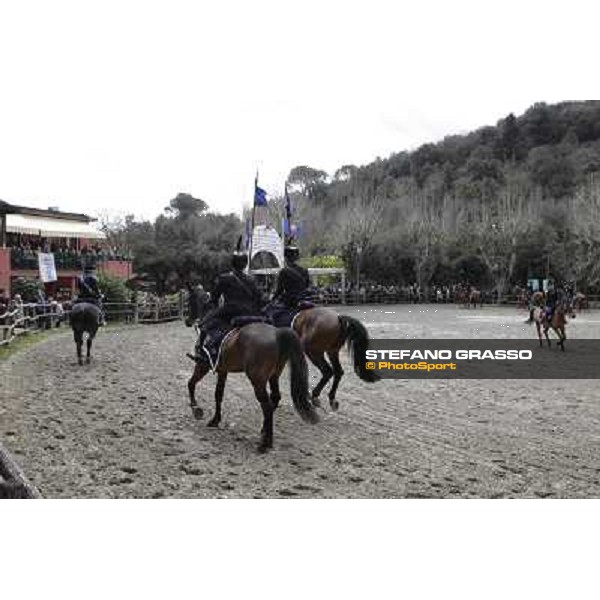 I festeggiamenti in onore del Generale Piero D\'Inzeo per i suoi 90 anni presso la Società Ippica Romana. Roma, 10 marzo 2013 ph.Stefano Grasso