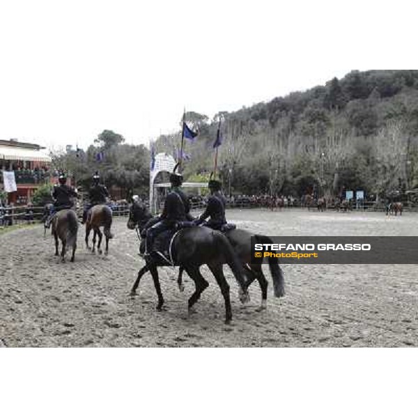 I festeggiamenti in onore del Generale Piero D\'Inzeo per i suoi 90 anni presso la Società Ippica Romana. Roma, 10 marzo 2013 ph.Stefano Grasso
