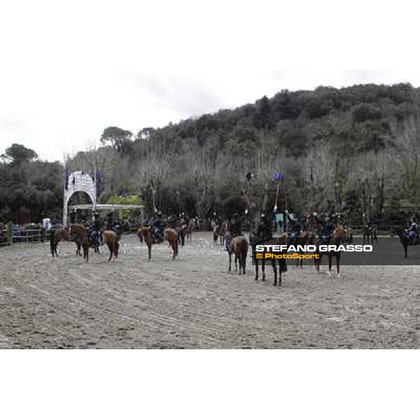 I festeggiamenti in onore del Generale Piero D\'Inzeo per i suoi 90 anni presso la Società Ippica Romana. Roma, 10 marzo 2013 ph.Stefano Grasso