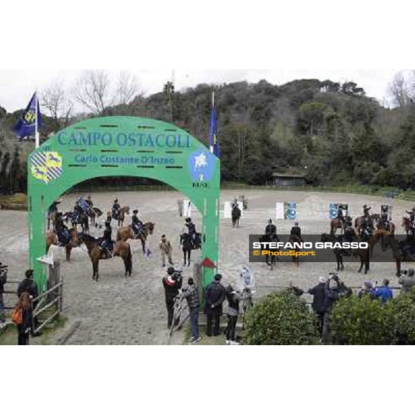 I festeggiamenti in onore del Generale Piero D\'Inzeo per i suoi 90 anni presso la Società Ippica Romana. Roma, 10 marzo 2013 ph.Stefano Grasso