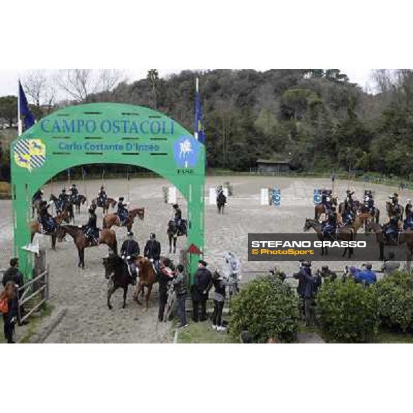 I festeggiamenti in onore del Generale Piero D\'Inzeo per i suoi 90 anni presso la Società Ippica Romana. Roma, 10 marzo 2013 ph.Stefano Grasso