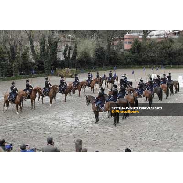 I festeggiamenti in onore del Generale Piero D\'Inzeo per i suoi 90 anni presso la Società Ippica Romana. Roma, 10 marzo 2013 ph.Stefano Grasso