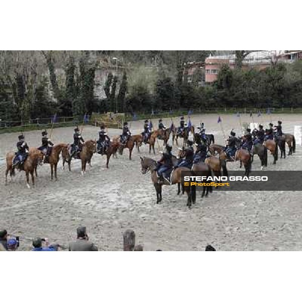 I festeggiamenti in onore del Generale Piero D\'Inzeo per i suoi 90 anni presso la Società Ippica Romana. Roma, 10 marzo 2013 ph.Stefano Grasso