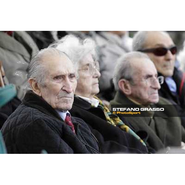 I festeggiamenti in onore del Generale Piero D\'Inzeo per i suoi 90 anni presso la Società Ippica Romana. Roma, 10 marzo 2013 ph.Stefano Grasso