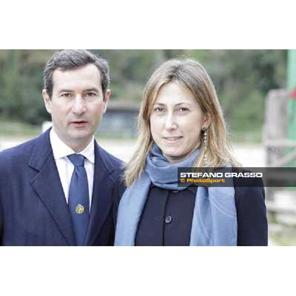 I festeggiamenti in onore del Generale Piero D\'Inzeo per i suoi 90 anni presso la Società Ippica Romana. Roma, 10 marzo 2013 ph.Stefano Grasso