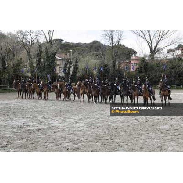 I festeggiamenti in onore del Generale Piero D\'Inzeo per i suoi 90 anni presso la Società Ippica Romana. Roma, 10 marzo 2013 ph.Stefano Grasso