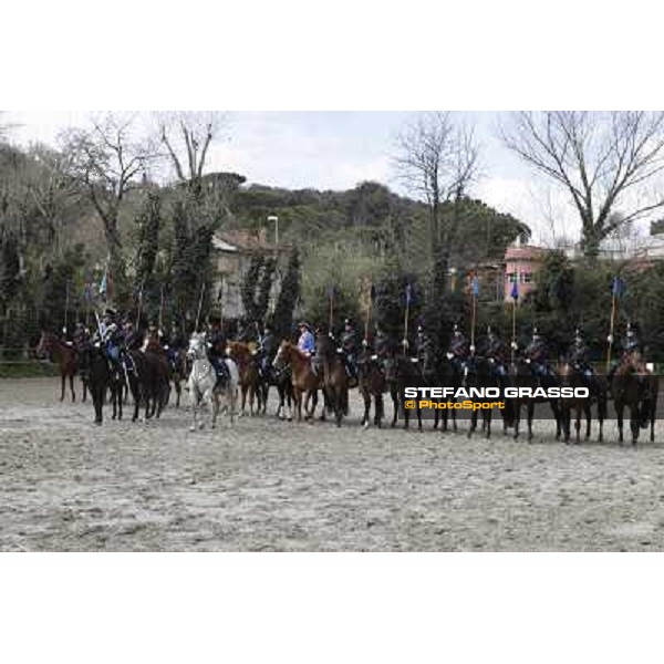 I festeggiamenti in onore del Generale Piero D\'Inzeo per i suoi 90 anni presso la Società Ippica Romana. Roma, 10 marzo 2013 ph.Stefano Grasso