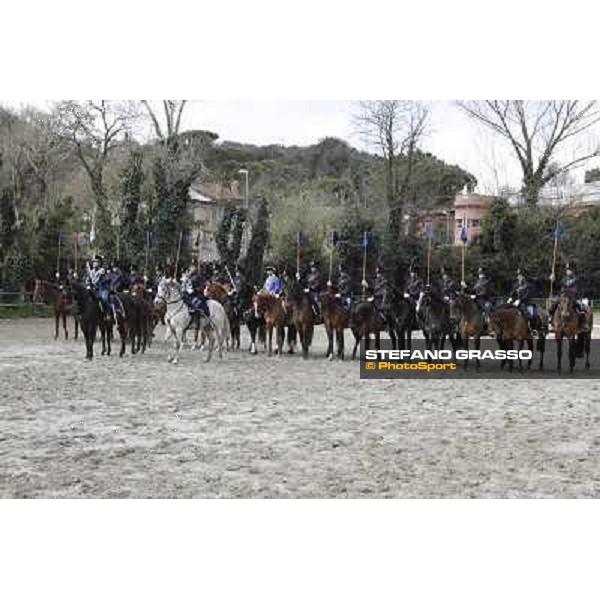 I festeggiamenti in onore del Generale Piero D\'Inzeo per i suoi 90 anni presso la Società Ippica Romana. Roma, 10 marzo 2013 ph.Stefano Grasso