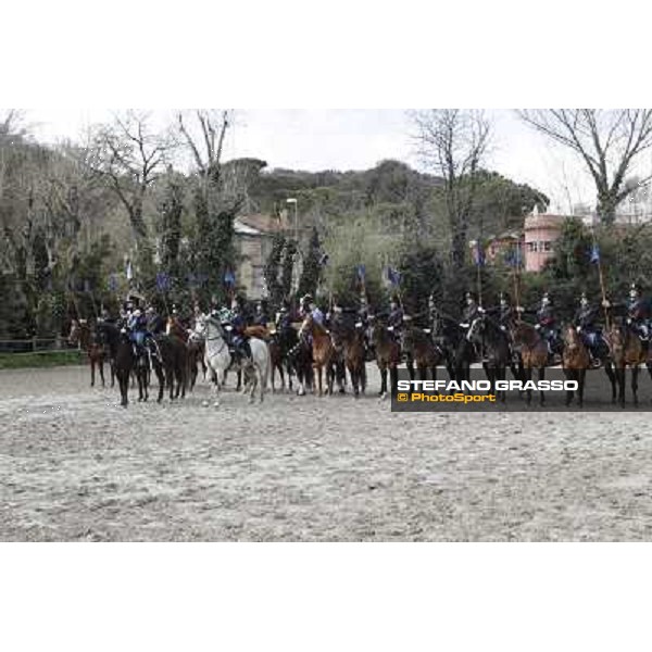 I festeggiamenti in onore del Generale Piero D\'Inzeo per i suoi 90 anni presso la Società Ippica Romana. Roma, 10 marzo 2013 ph.Stefano Grasso