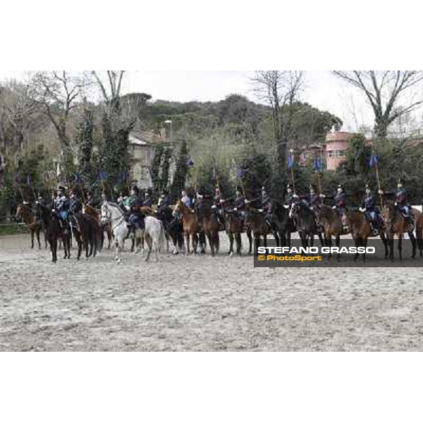 I festeggiamenti in onore del Generale Piero D\'Inzeo per i suoi 90 anni presso la Società Ippica Romana. Roma, 10 marzo 2013 ph.Stefano Grasso