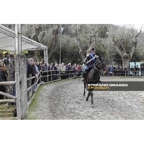 I festeggiamenti in onore del Generale Piero D\'Inzeo per i suoi 90 anni presso la Società Ippica Romana. Roma, 10 marzo 2013 ph.Stefano Grasso