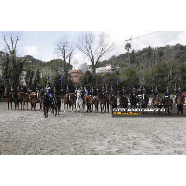 I festeggiamenti in onore del Generale Piero D\'Inzeo per i suoi 90 anni presso la Società Ippica Romana. Roma, 10 marzo 2013 ph.Stefano Grasso