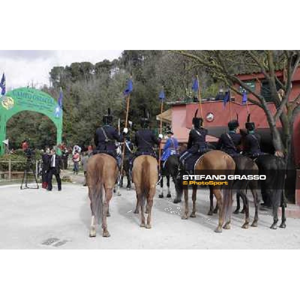 I festeggiamenti in onore del Generale Piero D\'Inzeo per i suoi 90 anni presso la Società Ippica Romana. Roma, 10 marzo 2013 ph.Stefano Grasso