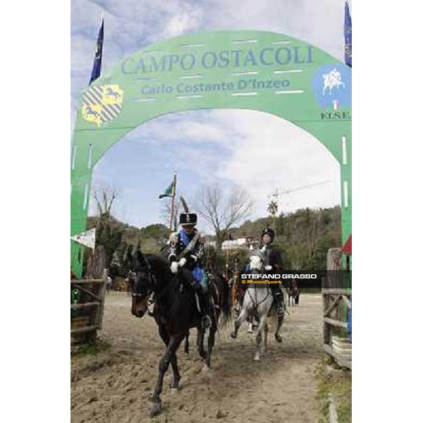 I festeggiamenti in onore del Generale Piero D\'Inzeo per i suoi 90 anni presso la Società Ippica Romana. Roma, 10 marzo 2013 ph.Stefano Grasso