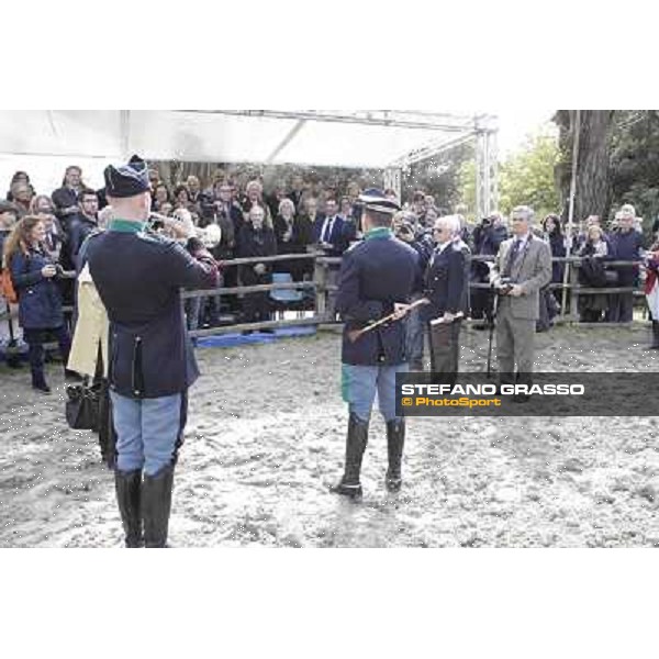 I festeggiamenti in onore del Generale Piero D\'Inzeo per i suoi 90 anni presso la Società Ippica Romana. Roma, 10 marzo 2013 ph.Stefano Grasso