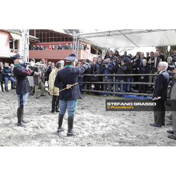 I festeggiamenti in onore del Generale Piero D\'Inzeo per i suoi 90 anni presso la Società Ippica Romana. Roma, 10 marzo 2013 ph.Stefano Grasso