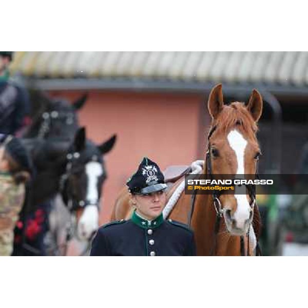 I festeggiamenti in onore del Generale Piero D\'Inzeo per i suoi 90 anni presso la Società Ippica Romana. Roma, 10 marzo 2013 ph.Stefano Grasso