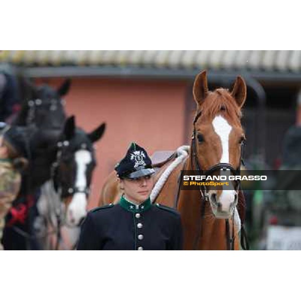 I festeggiamenti in onore del Generale Piero D\'Inzeo per i suoi 90 anni presso la Società Ippica Romana. Roma, 10 marzo 2013 ph.Stefano Grasso