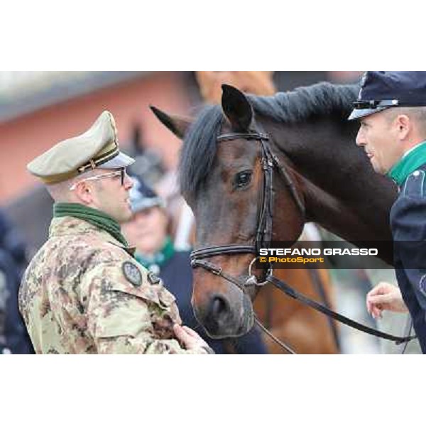 I festeggiamenti in onore del Generale Piero D\'Inzeo per i suoi 90 anni presso la Società Ippica Romana. Roma, 10 marzo 2013 ph.Stefano Grasso