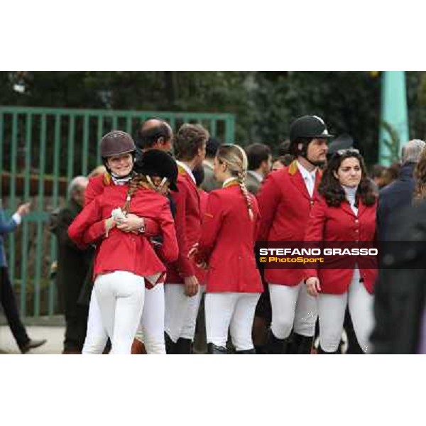 I festeggiamenti in onore del Generale Piero D\'Inzeo per i suoi 90 anni presso la Società Ippica Romana. Roma, 10 marzo 2013 ph.Stefano Grasso