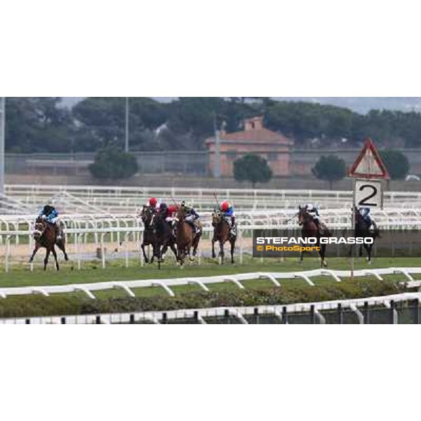 Charity Line,Fabio Branca up, goes to win the Premio Nannoccia Roma - Capannelle racecourse, 17th march 2013 ph.Stefano Grasso