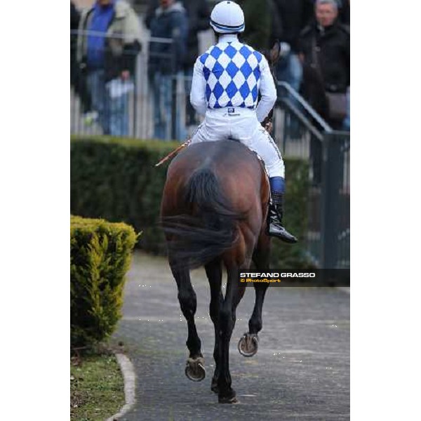 Premio Trattato di Roma - Ramsom Hope,Andrea Mezzatesta Roma - Capannelle racecourse, 17th march 2013 ph.Stefano Grasso