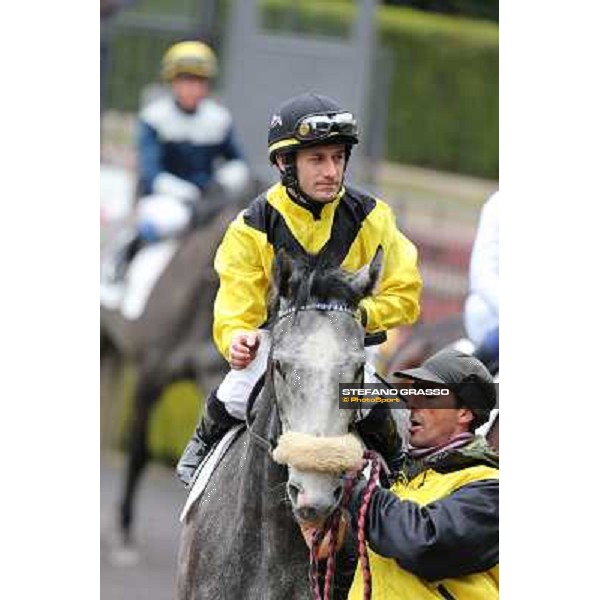 Mirco Demuro and Chiara Wells Roma - Capannelle racecourse, 17th march 2013 ph.Stefano Grasso