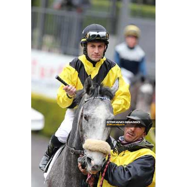 Mirco Demuro and Chiara Wells Roma - Capannelle racecourse, 17th march 2013 ph.Stefano Grasso