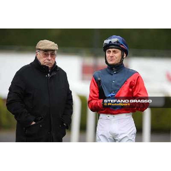 Roberto Brogi and Marcello Belli Roma - Capannelle racecourse, 17th march 2013 ph.Stefano Grasso