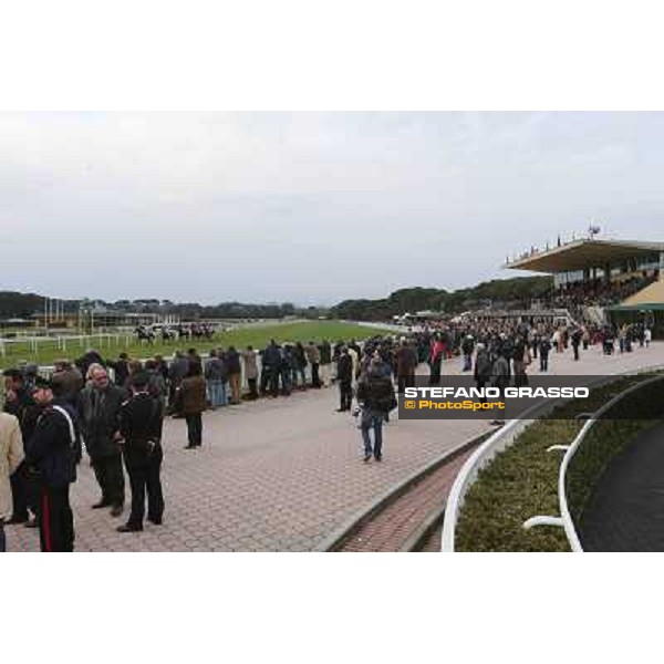 The crowd at the 123° Premio Pisa Pisa, San Rossore racecourse,24th march 2013 ph.Stefano Grasso