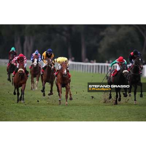 Gabriele Bietolini and Gordol du Mes win the 123° Premio Pisa Pisa, San Rossore racecourse,24th march 2013 ph.Stefano Grasso